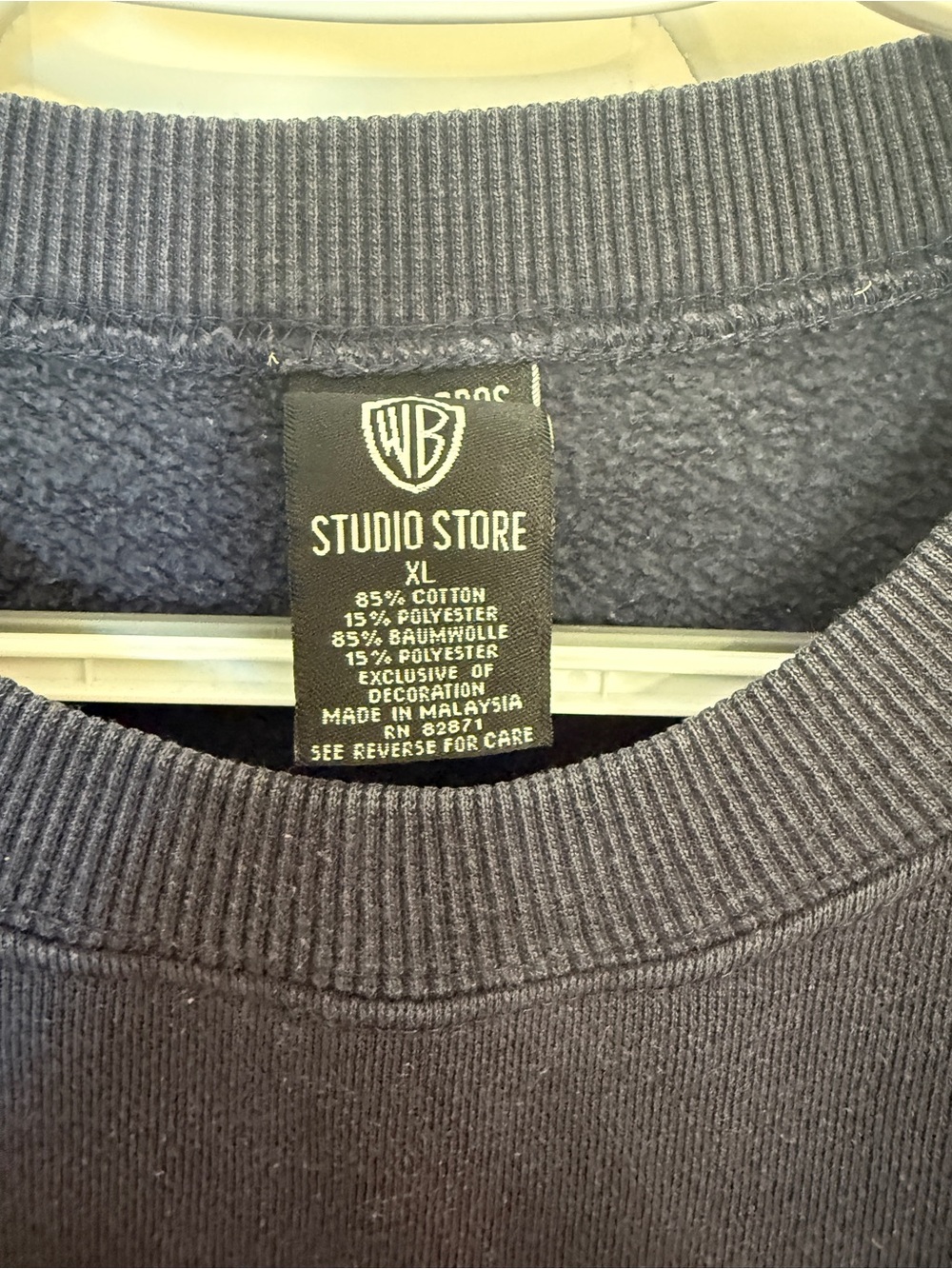 Warner Bros Studio Store Looney Tunes Crewneck Sweatshirt XL 25430 - Picture 6 of 9